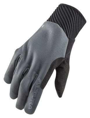 Reflektierende, wasserdichte lange Handschuhe Altura Grau