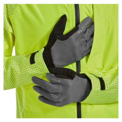 Altura Grey Reflective Waterproof Long Gloves