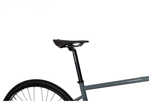Gravel bike Fluid Shimano Sora 9v Grey / Black