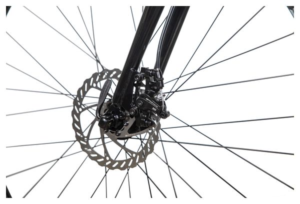 Gravel bike Fluid Shimano Sora 9v Grey / Black