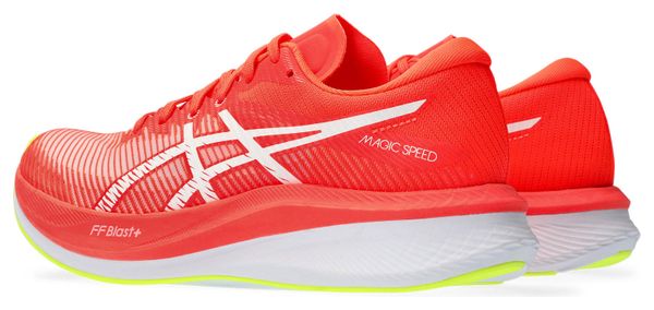 Women's Running Shoes Asics Magic Speed 3 Red White