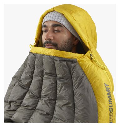 Saco de Dormir Spark 7C Amarillo/Gris de Sea To Summit