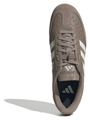 Scarpe da ciclismo adidas Velosamba Leather Marrone/Bianco Unisex