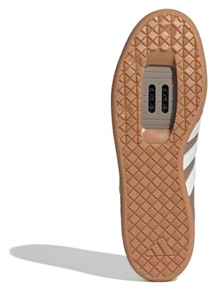 Scarpe da ciclismo adidas Velosamba Leather Marrone/Bianco Unisex