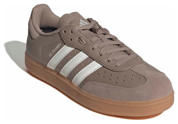 Scarpe da ciclismo adidas Velosamba Leather Marrone/Bianco Unisex
