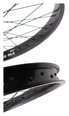Paire de roues BMX KHE PRISM 20 pouces noir
