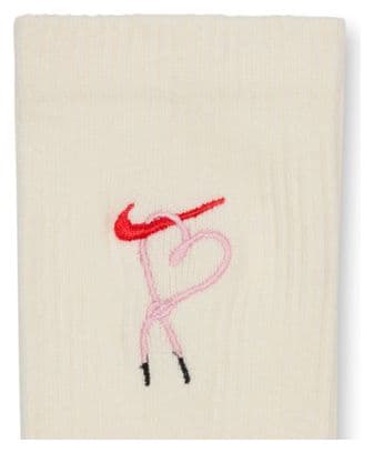 Nike Everyday Plus Cushioned Valentines Day Socken Beige