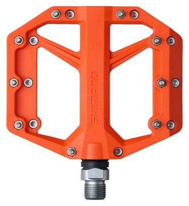 Shimano PD-GR400 Vlakke Pedalen Oranje