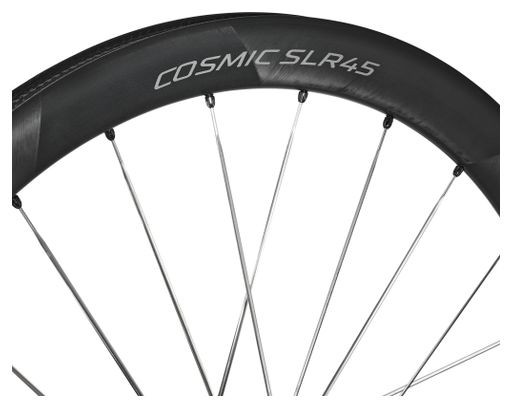 Ruota anteriore Mavic Cosmic SLR 45 Disc 700 mm | 12x100 mm | Centerlock | Argento
