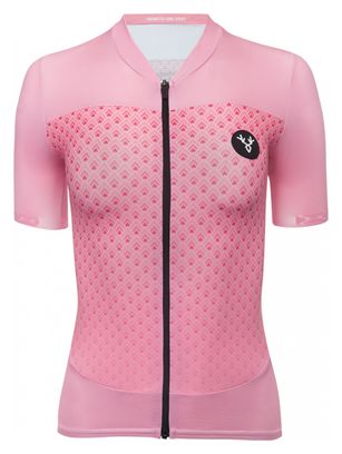 Maillot de manga corta LeBram Portillon Salmon Tailored Fit para mujer