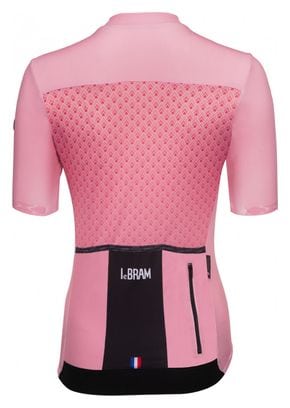 LeBram Women&#39;s Portillon Salmon Tailored Fit Short Sleeve Jersey
