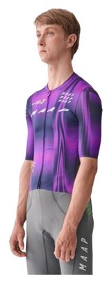 Maillot Manches Courtes Maap World Tour Pro Air Violet