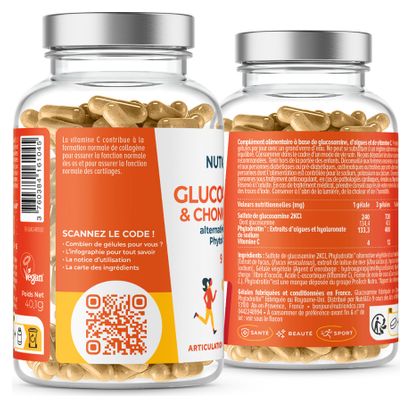 Glucosamine et Chondroïtine - 90 gélules