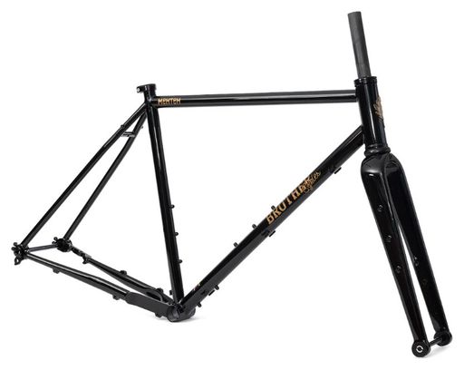 Cadre Gravel - Brother Cycles - Mehteh - Stealth Black 2025
