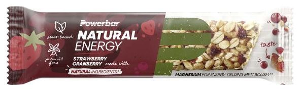 Bar PowerBar NATURAL ENERGY 40 gr Strawbery &amp; Cranberry
