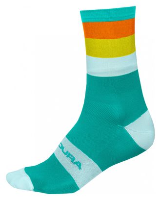Paar Aqua Band Pass Socken