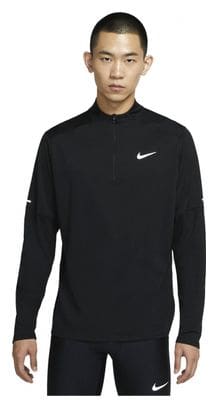 Nike Dri-Fit Element Long Sleeve 1/2 Zip Top Black
