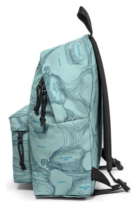 Eastpak Padded Pak'r Map Turquoise Backpack