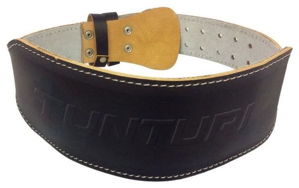 TUNTURI Ceinture lombaire haltérophilie musculation 100cm noire