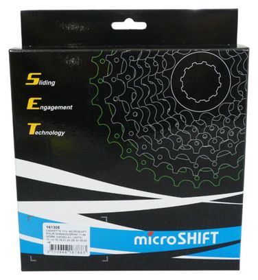 Cassette 11v. microshift pour Shimano/Sram vtt 11-46 noire