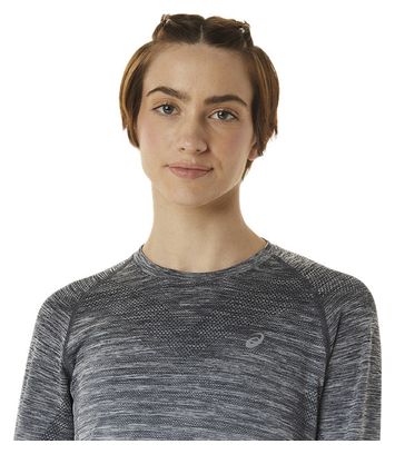 Asicseamless Women's Grey Long Sleeve Jersey