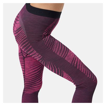 Odlo Blackcomb Eco Lange Panty Roze Vrouwen