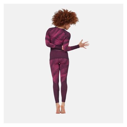 Odlo Blackcomb Eco Lange Panty Roze Vrouwen