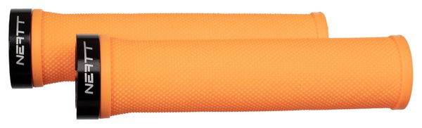Neatt One Lock Fahrradgriffe - Neon Orange