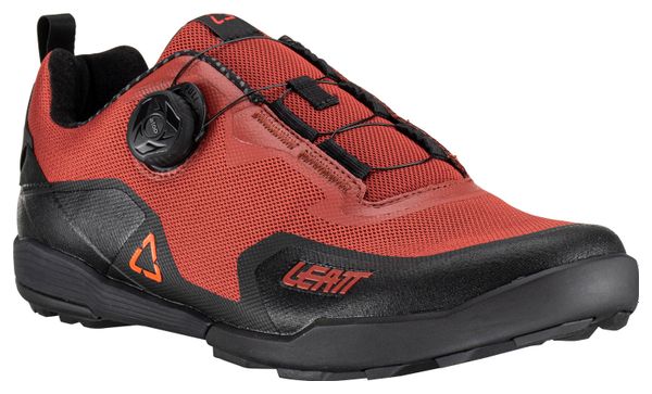 Chaussures Leatt 6.0 Clip Lava Rouge