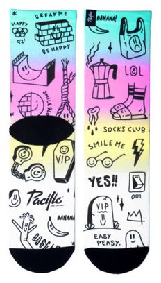 Chaussettes Pacific And Co Smile Club