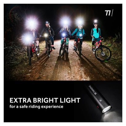 Eclairage vélo LED - Lumière vélo Set - Lampe arrière et avant