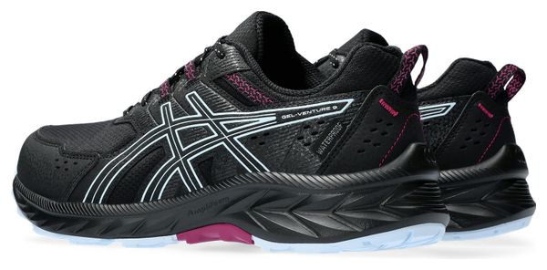 Scarpe da trail running da donna Asics Gel Venture 9 Waterproof Black Blue