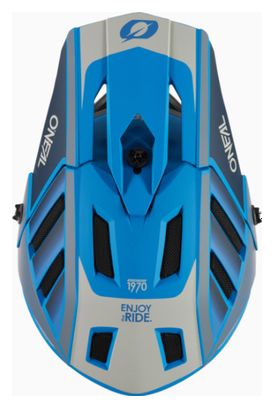 O'Neal Backflip Eclipse V24 Integral Helmet Grey / Blue