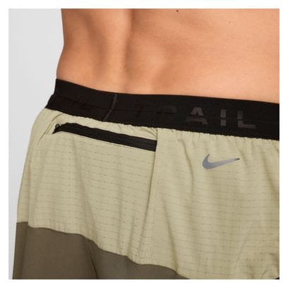 Heren Nike Trail Second Sunrise Khaki Shorts