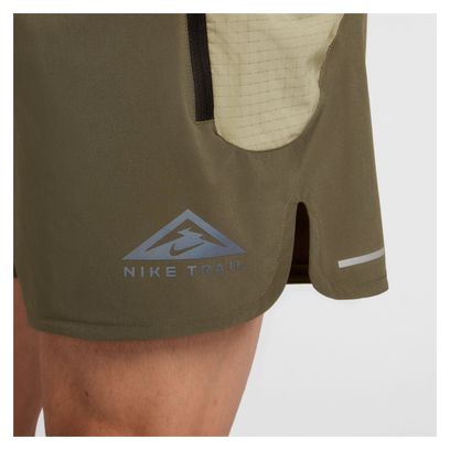 Pantalones cortos Nike Trail Second Sunrise Khaki para hombre