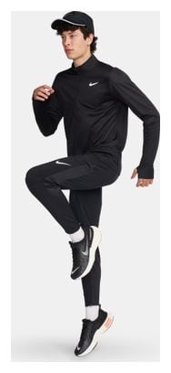 Camiseta de Tirantes Nike Pacer 1/2 Zip Negra Hombre