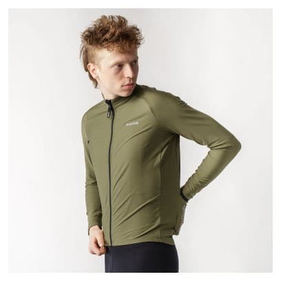 GribGrab ThermaPace Thermal Olive Green Trui met lange mouwen