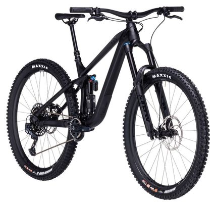 Cube Stereo One77 Pro MTB de suspensión total Sram GX/NX Eagle 12S 29'' Negro anodizado 2024