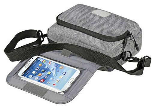 Klickfix Handlebar bag ''SMART BAG TOUCH'' Grey