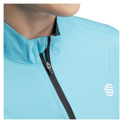 Veste de pluie vélo femme Cyclisme J2 Blockhaus Cyan