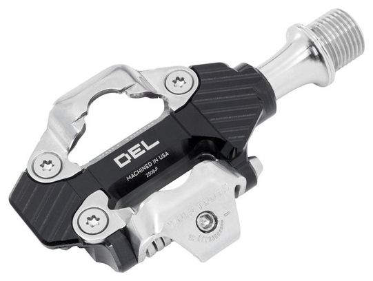 Coppia di pedali clipless Wolft Tooth LED Gravel Nero