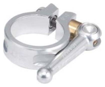KCNC Zadelklem QUICK RELEASE Zilver