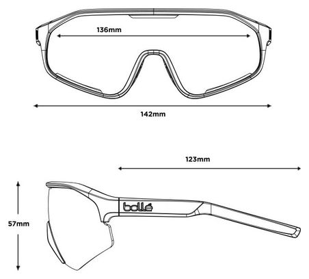 Gafas de sol Bollé LightShifter Creator Teal Metallic / Volt+ Ruby Polarizadas