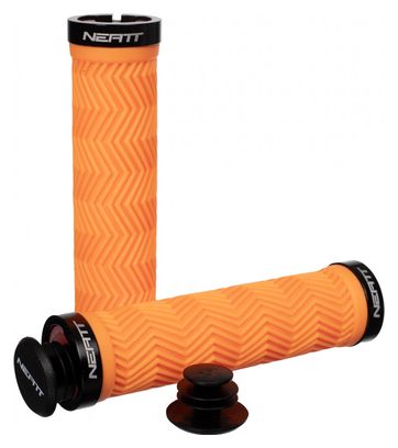 Neatt Lock On Fahrradgriffe - Neon Orange