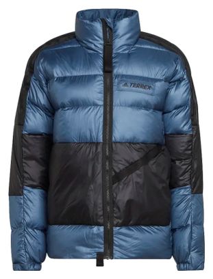 Adidas Terrex Utilitas Down Wonder Steel Jacket Blue / Black