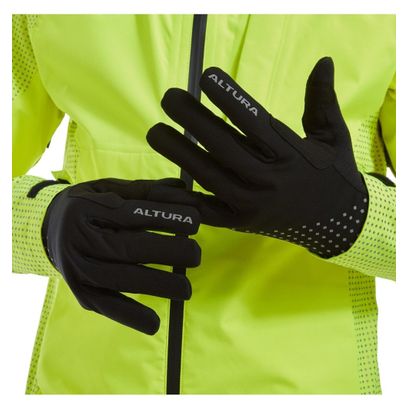 Altura Nightvision Guantes largos impermeables unisex Negro