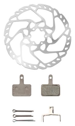 Shimano SLX 180mm remschijf + BO5S organische remblokken pack