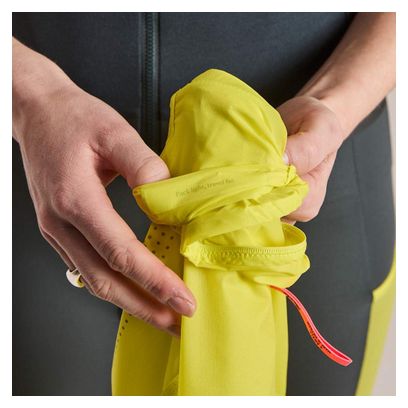 Gilet antivento Rapha Brevet III giallo da uomo