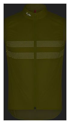 Gilet antivento Rapha Brevet III giallo da uomo