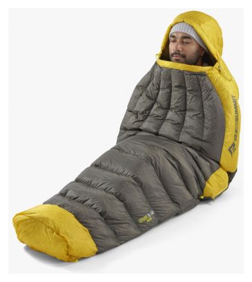 Saco de dormir Spark de Sea To Summit -9C Amarillo/Gris